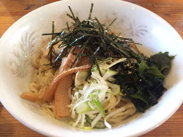 「油そば(温)」@かじかや手打らーめんの写真