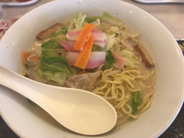 「長崎ちゃんぽん 麺2倍 えび抜き 626円」@長崎ちゃんぽん リンガーハット 綾瀬市役所前店の写真