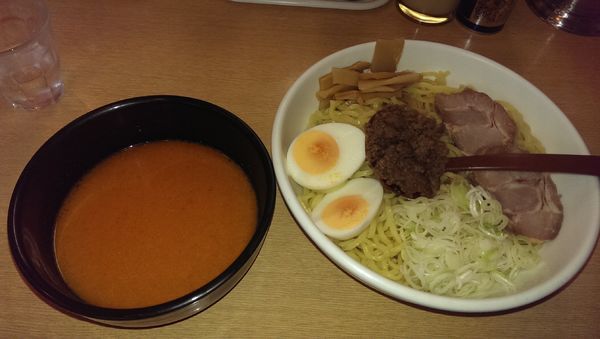「つけ麺坦々、大盛」@味の天徳 柿生店の写真