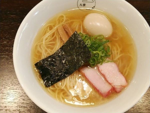 「味玉そば（白だし）」@八雲の写真