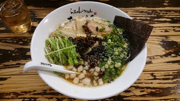 「醤油らぁめん（麺固さ、背油、辛さ、全て普通）780円」@らぁめん つけめん ちゃが商店 一番街店の写真