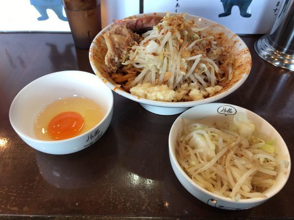「辛い小汁なし(830円)」@麺屋 歩夢の写真