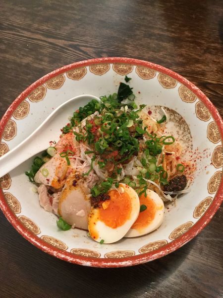 「冷し痺れ」@俺流塩らーめん ～塩とタンメン～ 南平台店の写真