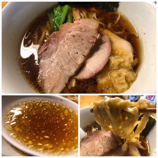 「生姜中華そば  750円」@白河手打中華そば  一番いちばんの写真