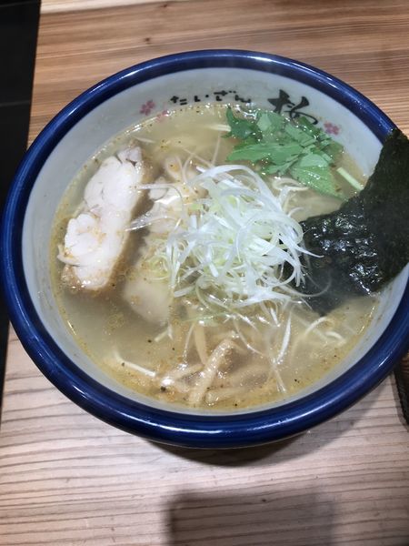 「海老塩らーめん」@たいざん桜SAKURA ムスリム フレンドリーの写真