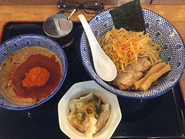 「辛魚つけ麺」@つけ麺二代目YUTAKA 周南店の写真