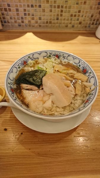 「コワゴワ小 + ニンニク」@自家製麺 うろたの写真