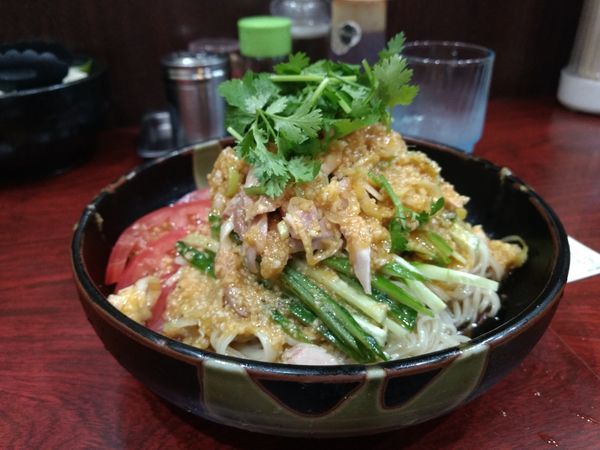 「棒々鶏冷やし麺」@四川屋台の写真