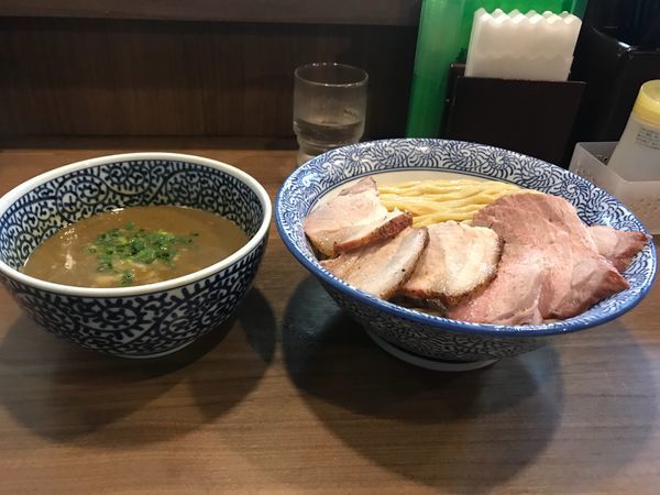 「チャーシュー極濃煮干しつけ麺」@煮干しつけ麺 宮元の写真
