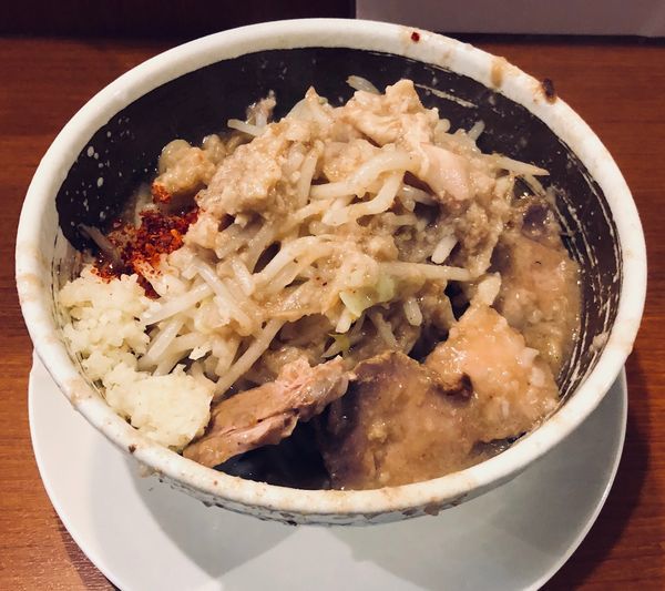 「ラーメン（麺少な目他￥700）」@麺や 希 御徒町店の写真