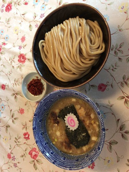 「つけめん辛味トッピング」@次念序の写真