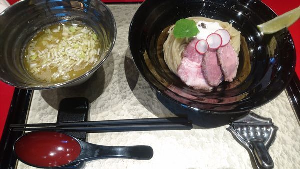 「特製つけ麺」@江戸前つけ麺 銀座 魄瑛の写真