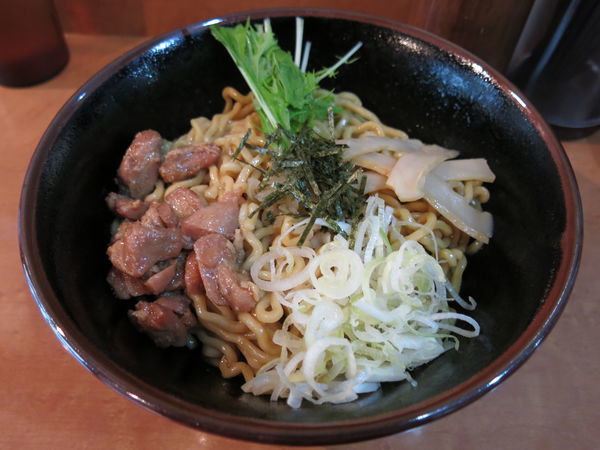 「浜そば（大盛り）：700円」@油そば専門店 浜そば 本店の写真