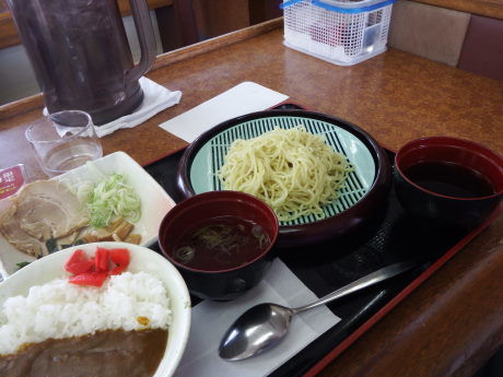 「ざるラーメン」@山田うどん 田名店の写真