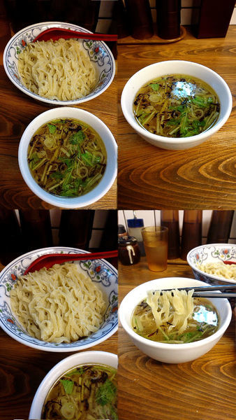 「『塩つけ(￥850)』を麺300㌘で…」@くじら食堂の写真