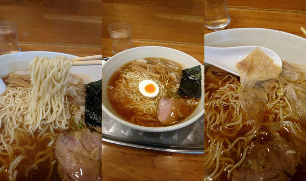 「『ワンタン麺(￥1000)』」@大勝軒 昭島店の写真