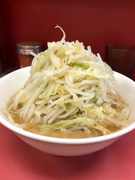 「少なめ（ﾆﾝﾆｸ少し）　650円」@ラーメン二郎 ひばりヶ丘駅前店の写真