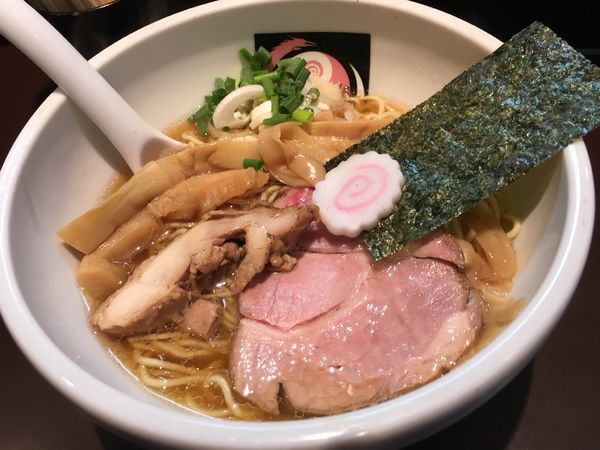 「水出しにぼしそば」@おおぜき中華そば店の写真