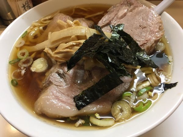 「チャーシューらぁめん」@らぁめん ほりうち 新橋店の写真