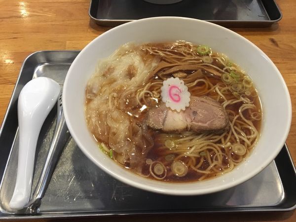 「ワンタン中華麺」@飛田給 大勝軒の写真