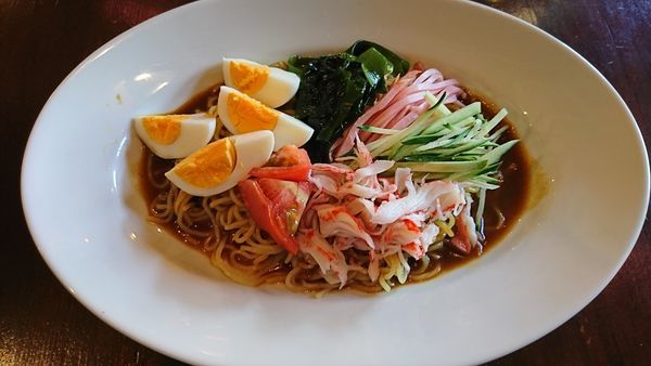 「期間限定:冷やし中華(カレー) 800円」@たまきんちの写真