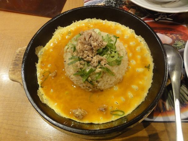 「鉄板玉子チャーハン」@丸源ラーメン 高槻唐崎店の写真