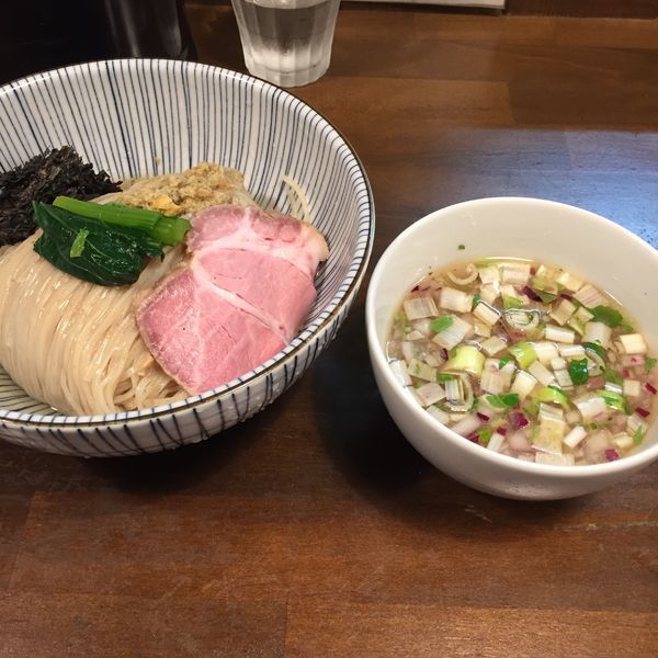 「貝節つけそば  中盛無料」@CLAM＆BONITO貝節麺RAIKの写真