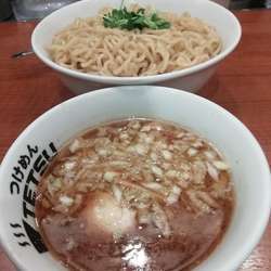 味玉つけ麺＋麺特盛（あつもり、950円＋150円）