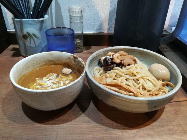 「魚介豚骨濃厚つけめん」@らーめん つけめん 和み屋の写真