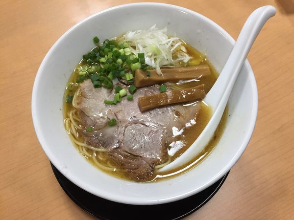 「濃厚鶏醤油 大盛り」@麺蔵 あつおの写真
