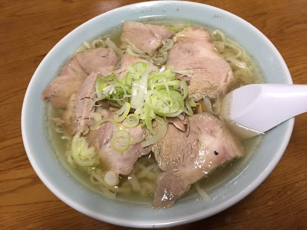 「チャーシュー麺」@手打ちラーメン 俵屋の写真