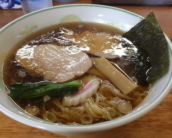 「醤油味中華(650¥)」@手打中華 餐の写真