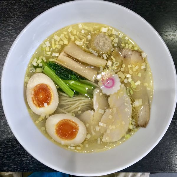 「鶏塩中華そば ¥730円（味玉サービスCP）」@麺処 若武者 草加分店 東北六縣堂の写真
