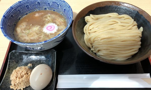 「特製つけ麺（￥1080）」@六厘舎 羽田空港店の写真