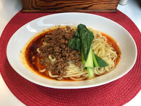 「濃厚汁なし担々麺」@麺や金時の写真