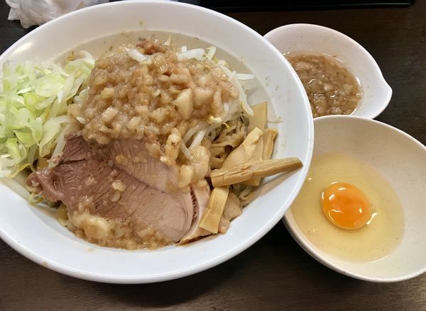 「油そば中」@ラーメンどでん 大宮店の写真