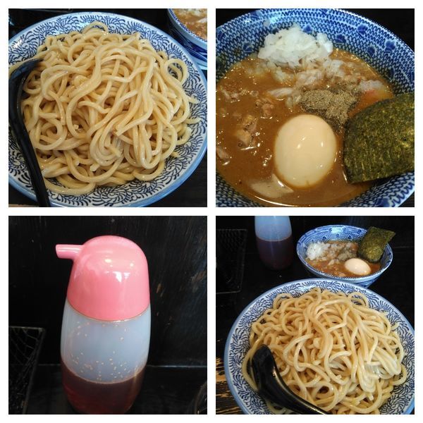 「【限定】鶏白湯煮干つけ麺ＺＥＤ大盛り」@狼煙 〜NOROSHI〜の写真