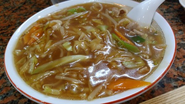 「ちゃんぽん600円」@中華食堂マルイチの写真