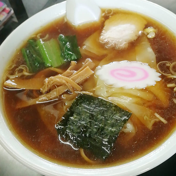 「ワンタンメン(600円)」@中華山形屋の写真
