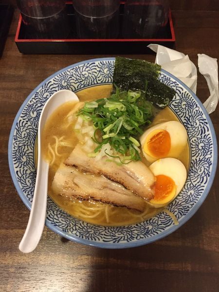 「濃厚味玉煮干中華そば ¥880」@麺匠 銀星 海美風の写真