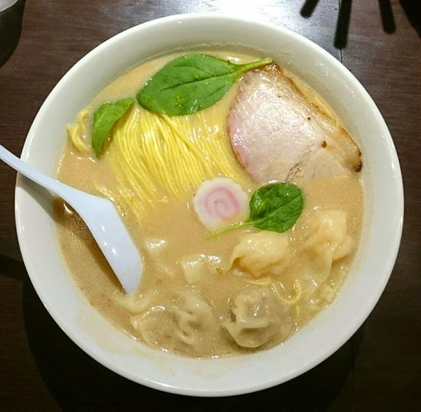 「ニコニコそば ごま豆乳カスタム」@あんくるていの写真