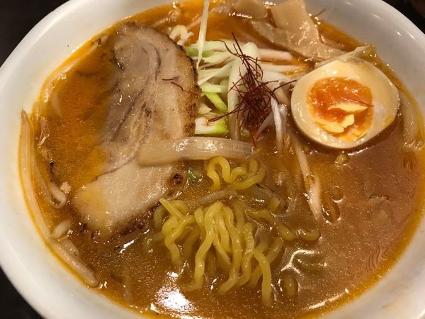 「味噌ラーメン 880円」@麺家 とき田 ピーアークおゆみ野店の写真
