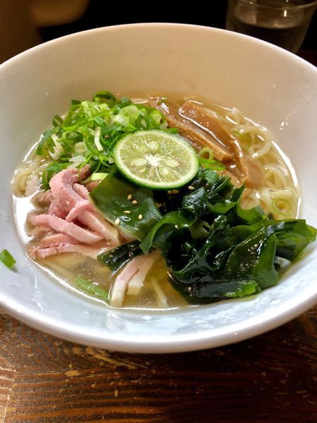 「冷たいイリコそば」@中華そば いぶきの写真