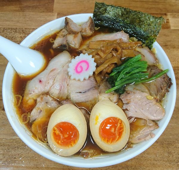 「しょうゆチャーシューメン＋味玉」@オランダ軒の写真