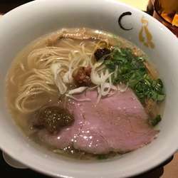 真鯛と蛤の塩そば