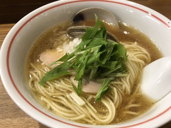 「シェルそば」@麺尊 RAGEの写真