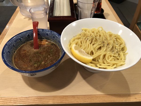 「ゆずレモンつけ麺」@北海道 恵比寿の写真