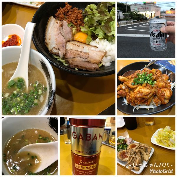 「限定）辛玉まぜつけ麺 900円 他 酒もいっぱい✌️」@麺屋 扇 SENの写真