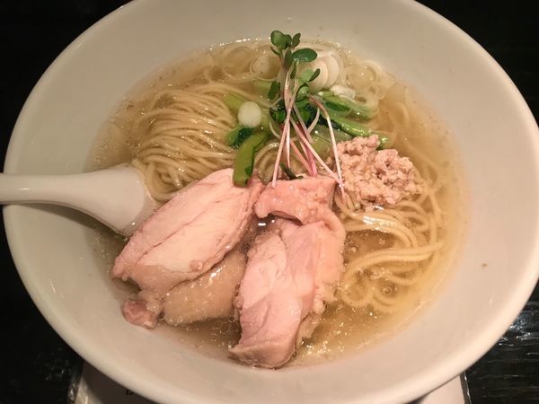 「塩生姜らー麺」@塩生姜らー麺専門店 MANNISHの写真
