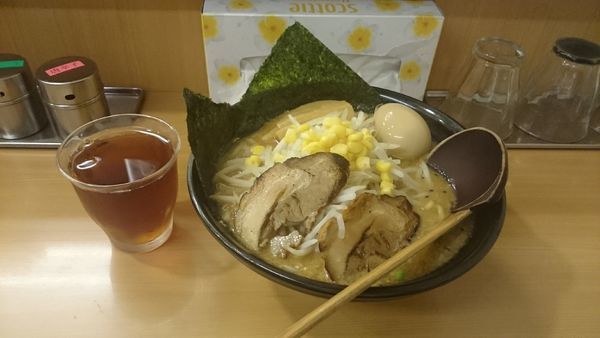 「虎の濃厚みそらーめん ・大盛り・極太メンマ　￥１０００」@味噌らーめん 虎のみその写真